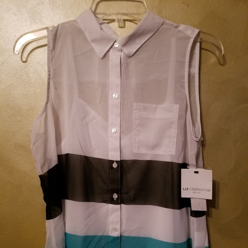 Liz Claiborne Petite Tropical Heat PM Fiesta Green